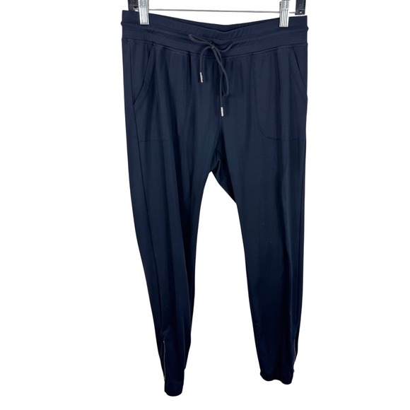 Zyia Active Pants - Zyia Active Womens Black Joggers Ankle Zip Drawstring Athletic Pants Small